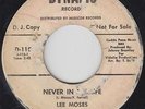 Funk/Deep Soul 45 - Lee Moses - Never In My Life - Dynamo - mp3