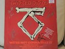 FULLY SIGNED COPY OF TWISTED SISTER - WE'RE NOT GONNA TAKE IT  VINYL LP