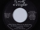 Modern Soul Boogie 45 LANIER & CO. I Don't Know WAYLO HEAR