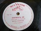 78 RPM BRAZIL  ELVIS PRESLEY I'M COMING HOME / SENTIMENTAL ME