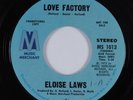 Northern Soul 45 ELOISE LAWS Love Factory MUSIC MERCHANT HEAR
