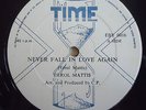 ERROL MATTIS   Never Fall In Love Again   12
