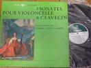 LDE 3266 Bach Sonatas for Cello & Harpsichord / Tortelier / Veyron-Lacroix