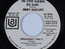 Northern Soul 45 STEVE KARMEN BIG BAND & JIMMY RADCLIFFE Breakaway UA HEAR
