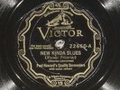 78 RPM  Paul Howard's Quality Serenaders / Bennie Moten KC Orch, Vic 22660, EE-