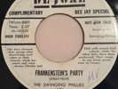 THE SWINGING PHILLIES   FRANKENSTEIN'S PARTY   DELUXE 6171 DJ   RARE DOO WOP '58