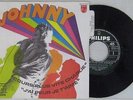 Johnny Hallyday 45 tours Cours plus vite Charlie 1968 Label vert Languette