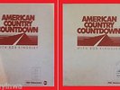 Bob Kingsley AMERICAN COUNTRY Top 100 COUNTDOWN of 1983 12/24/83 & 12/31/83 8 LP