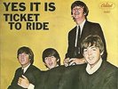 Beatles 45 Ticket To Ride Yes It Is PS Picture Sleeve 5407