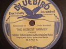 PRE-WAR COUNTRY - FIDDLIN' JOHN CARSON - THE HONEST FARMER - BLUEBIRD 5742-1934