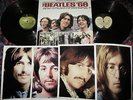 LOOK 2LP ALTERNATE COVER POSTER & PHOTOS = THE BEATLES - WHITE ALBUM John Paul