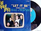 LOS ROCKIN DEVILS “LET IT BE/ VICTORIA” BEATLES KINKS RARE GARAGE MEXICAN 7” EP