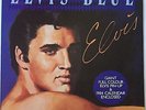 ELVIS PRESLEY ELVIS  BLUE LP Blue Vinyl and Giant poster