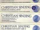 19lp nkf christian sinding levin/ingebretsen/fjelstad/knardahl/hansen ex+/nm