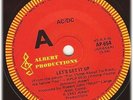 AC/DC LET'S GET IT UP RED ALBERT LABEL ORIGINAL OZ 1981 HARD ROCK 45 PRESSING