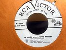  100% Original TV Guide Presents Elvis Presley Promo 45 Near Mint