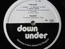 TICKET - Awake LP New Zealand Original Rare  Human Instinct Black Seeds Odyssey