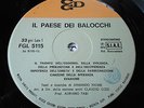 IL PAESE DEI BALOCCHI- Same LP + Inner Italian Original Rare Museo Rosenbach Uno