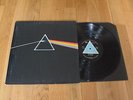 PINK FLOYD DARK SIDE OF THE MOON A2/B2 SOLID BLUE TRIANGLE POSTERS/STICKERS EX