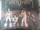 rare Manowar Into Glory Ride SILVER LP Record Album 1983 Megaforce MRI 169 666