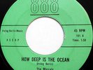 THE MARCELS 45 How Deep Is The Ocean 888 label VG++DOO WOP bb2484
