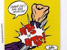 ORIGINAL ROY LICHTENSTEIN POP ART COVER HITS YELLOW VINYL 2 LP N.MINT RARE