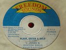 V. JONES & DOCTOR BIRDS black, green & gold ORIG UK 7