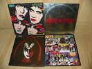 KISS, 4 ALBUMS, UNMASKED, ASYLUM, DOUBLE PLATINUM, GEN SIMMONS