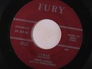 LEWIS LYMON & TEENCHORDS: Lydia / I'm So Happy 45 (maroon label) Vocal Groups