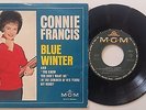 CONNIE FRANCIS - BLUE WINTER - FRENCH 45 EP