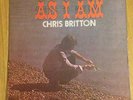 CHRIS BRITTON (THE TROGGS) As I Am - RARE PAGE ONE LP UK FIRST PRESS 1969 +45