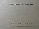 THE SIBELIUS SOCIETY VOLUME THREE HMV DB2317-2323