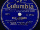 120e.  George Henshel - Songs By Schubert, Schumann & Loewe - Columbia Set #99