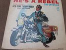 THE CRYSTALS-He's A Rebel- LP/ORIG. LIGHT BLUE, PHILLIES LB/MONO/NICE