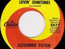 Northern Soul - Alexander Patten - A lil lovin' sometimes - US Capitol label