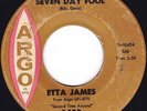 Northern Soul - Etta James - Seven day fool - original US Argo label