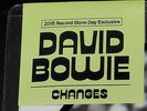 DAVID BOWIE CHANGES RSD RECORD STORE DAY 2015 7” PICTURE DISC VINYL 3000 ONLY