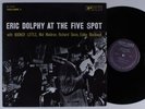 ERIC DOLPHY At the Five Spot Volume 1 PRESTIGE LP NM OJC