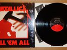 METALLICA   KILL 'EM ALL   LP    80'S ELEKTRA PRESSING WITH BONUS TRACKS