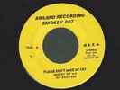 SMOKEY 007 AND HIS EXCITERS please don't make me cry ISLAND DEEP SOUL