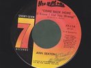 ANN SEXTON I still love you/come back home NORTHERN SOUL 45 on SEVENTY SEVEN