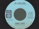 TOMMIE YOUNG hit & run lover CROSSOVER SOUL 45 on SOUL POWER