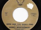 Crossover Soul 45 BOBBY MONTGOMERY Make Me Yours/Seek & You Shall Find HEAR