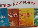 4 LP SET MUSIC BY  CAMARATA DISNEY DISNEYLAND WINTER SPRING FALL  NEAR MINT  LP