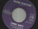 POPCORN MOD ROCKABILLY TEEN- TOMMY SANDS-- DOCTOR HEARTACHE --HEAR BOTH- CAPITOL