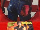 Bruce Springsteen Born In The USA Picture Disc Lp Vinyl Album & 45 Im On Fire