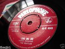 Beatles Love Me Do. Original 1962 red label 7inch 45 Superb quality copy.. Ex +