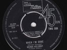 BRENDA HOLLOWAY When I'm Gone  UK 45 Tamla Motown TMG 508 northern soul