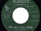 Northern Soul Original Ty Karim on Romark You Just Don't Know