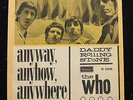 The WHO Anyway, Anyhow, Anywhere DANISH 1965 45 + PS RARE 7